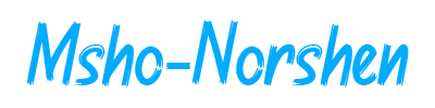 Msho Norshen Logo - Simple Thinkers